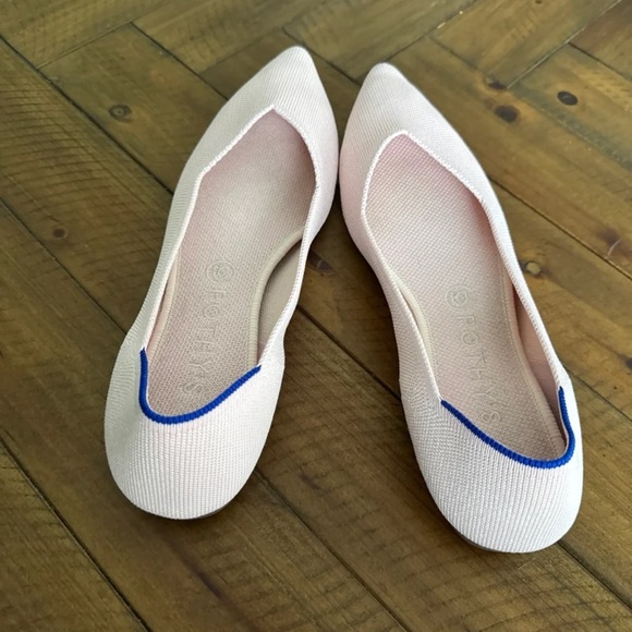 Rothy’s The Point in Retired Petal Pink Women’s Size 10.5 - Picture 4 of 12